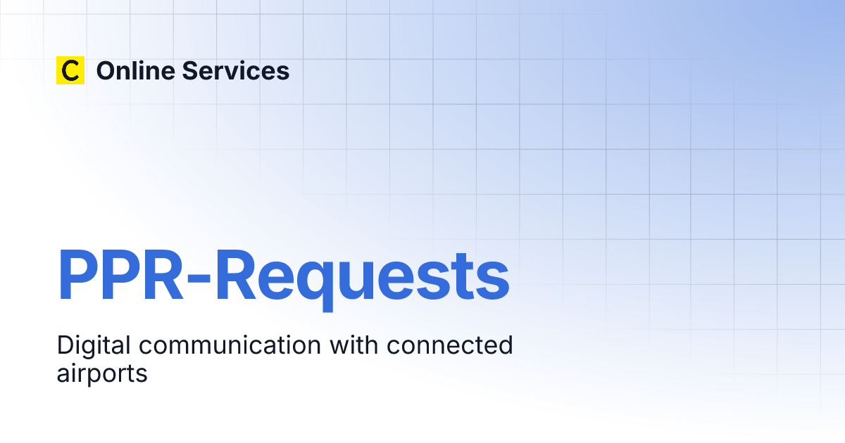 Ppr requests online services